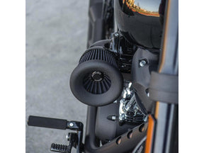 Arlen Ness Velocity 90° Air Cleaner Black Anodized Arlen Ness