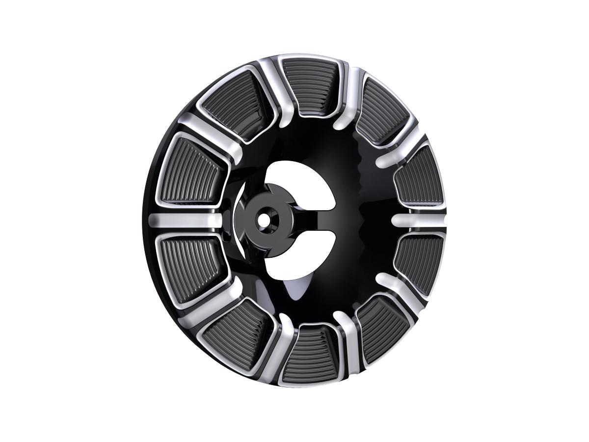 Arlen Ness Velocity 10 Gauge Air Cleaner Cover Black Arlen Ness Default Title
