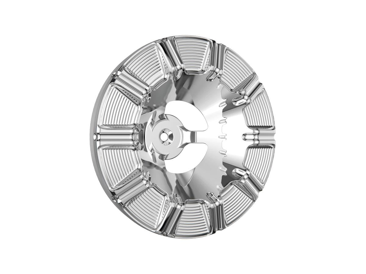 Arlen Ness Velocity 10 Gauge Air Cleaner Cover Chrome Arlen Ness Default Title