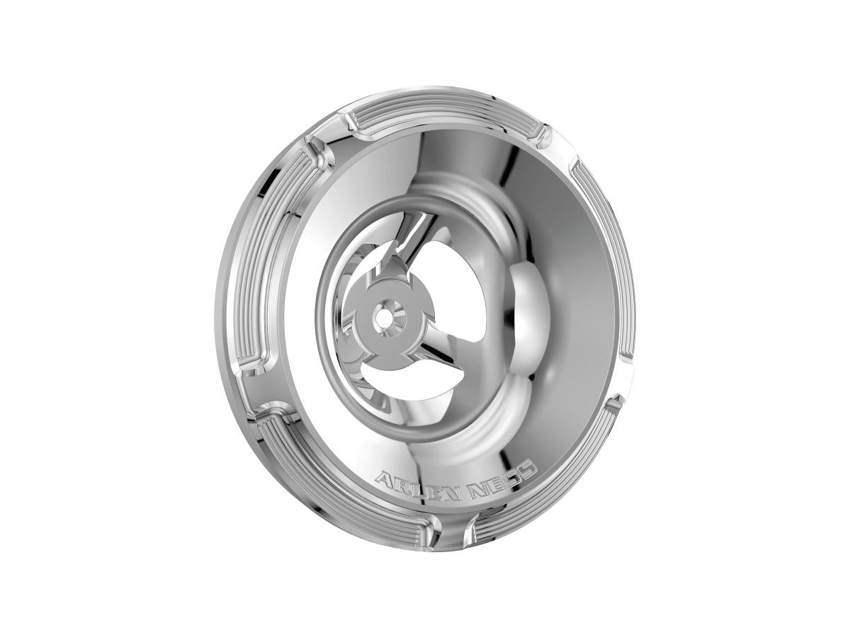 Arlen Ness Velocity Beveled Air Cleaner Cover Chrome Arlen Ness Default Title