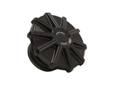 Arlen Ness 10 Gauge Gas Cap Vented Black Anodized Arlen Ness Default Title