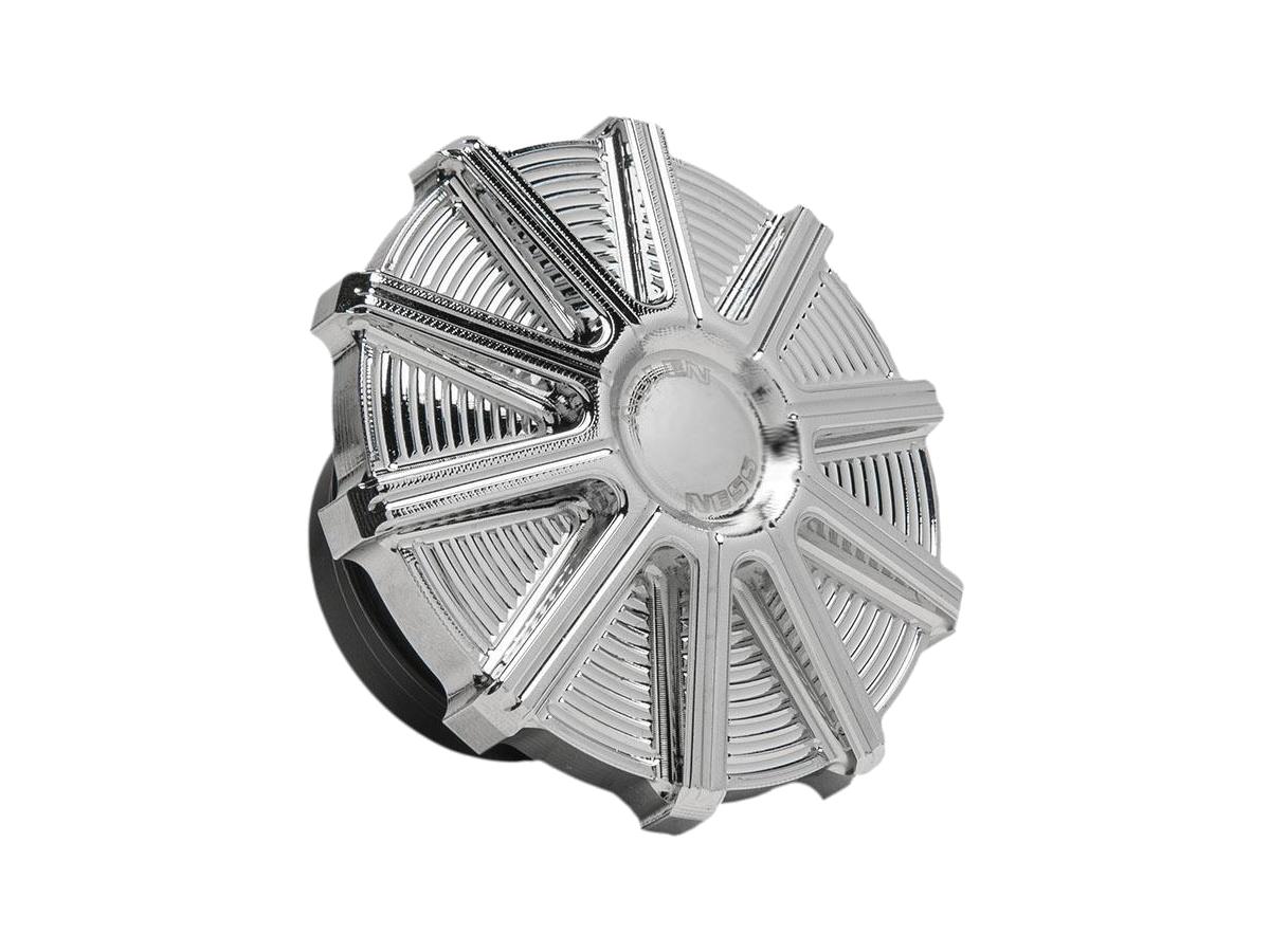Arlen Ness 10 Gauge Gas Cap Vented Chrome Arlen Ness Default Title