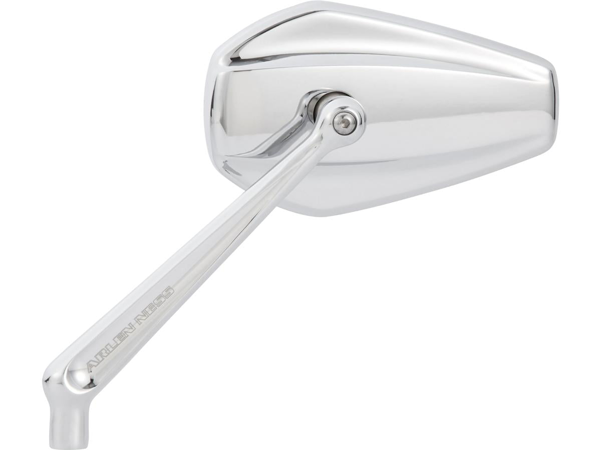 Arlen Ness Mini Stocker Billet Mirror Chrome Right Arlen Ness Default Title
