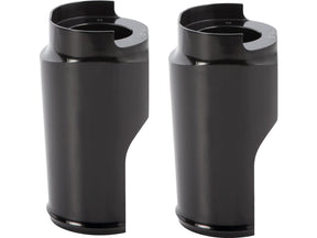Arlen Ness Fat Tire Billet Fork Boots Black Anodized Arlen Ness