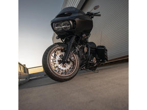Arlen Ness Fat Tire Billet Fork Boots Chrome Arlen Ness