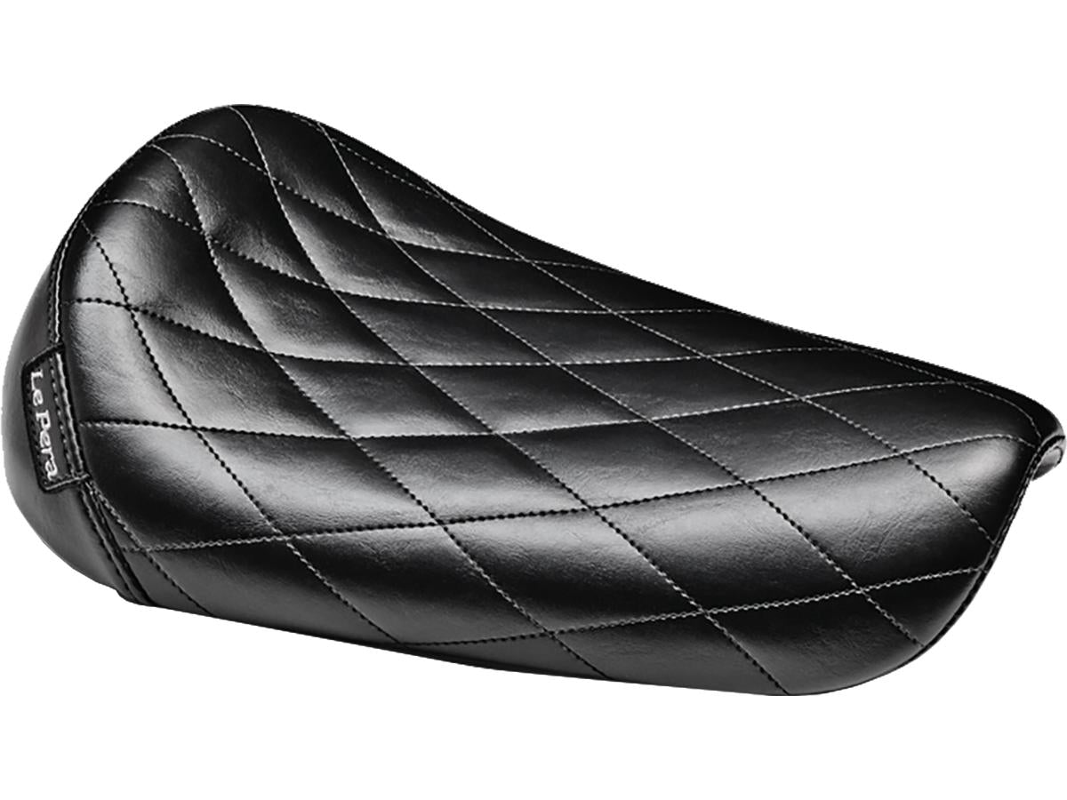 Le Pera Bare Bones Solo Seat Diamond Stitch Black Vinyl Le Pera Default Title