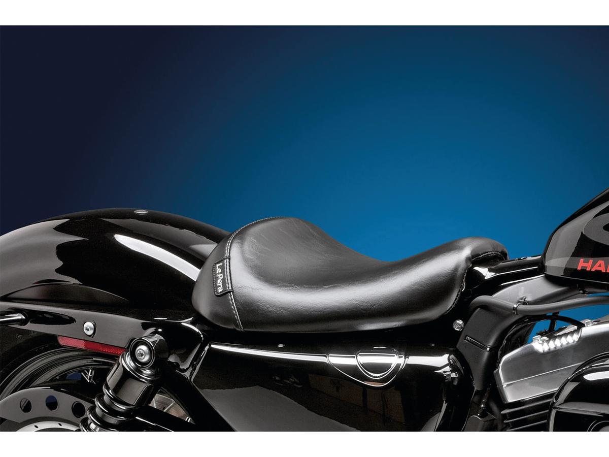 Le Pera Bare Bones Solo Seat Smooth Black Vinyl Le Pera Default Title
