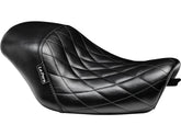 Le Pera Bare Bones Solo Seat Diamond Stitch Black Vinyl Le Pera Default Title