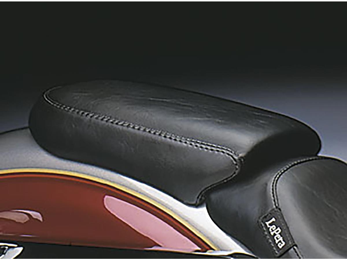 Le Pera Bare Bones Pillion Pad Smooth Black Vinyl Le Pera Default Title