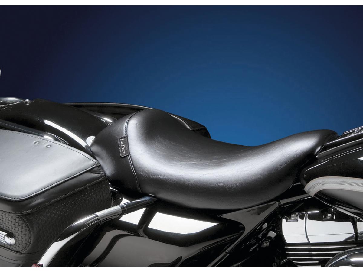 Le Pera Bare Bones Gel Solo Seat Smooth Black Vinyl Le Pera Default Title