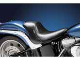 Le Pera Bare Bones Up Front Smooth Seat With Biker Gel Black Vinyl Le Pera Default Title