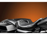 Le Pera Bare Bones Solo Seat Diamond Stitch Black Vinyl Le Pera Default Title