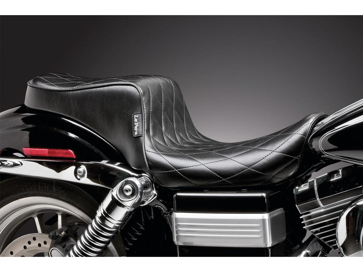 Le Pera Cherokee Seat Diamond Stitch Black Vinyl Le Pera Default Title