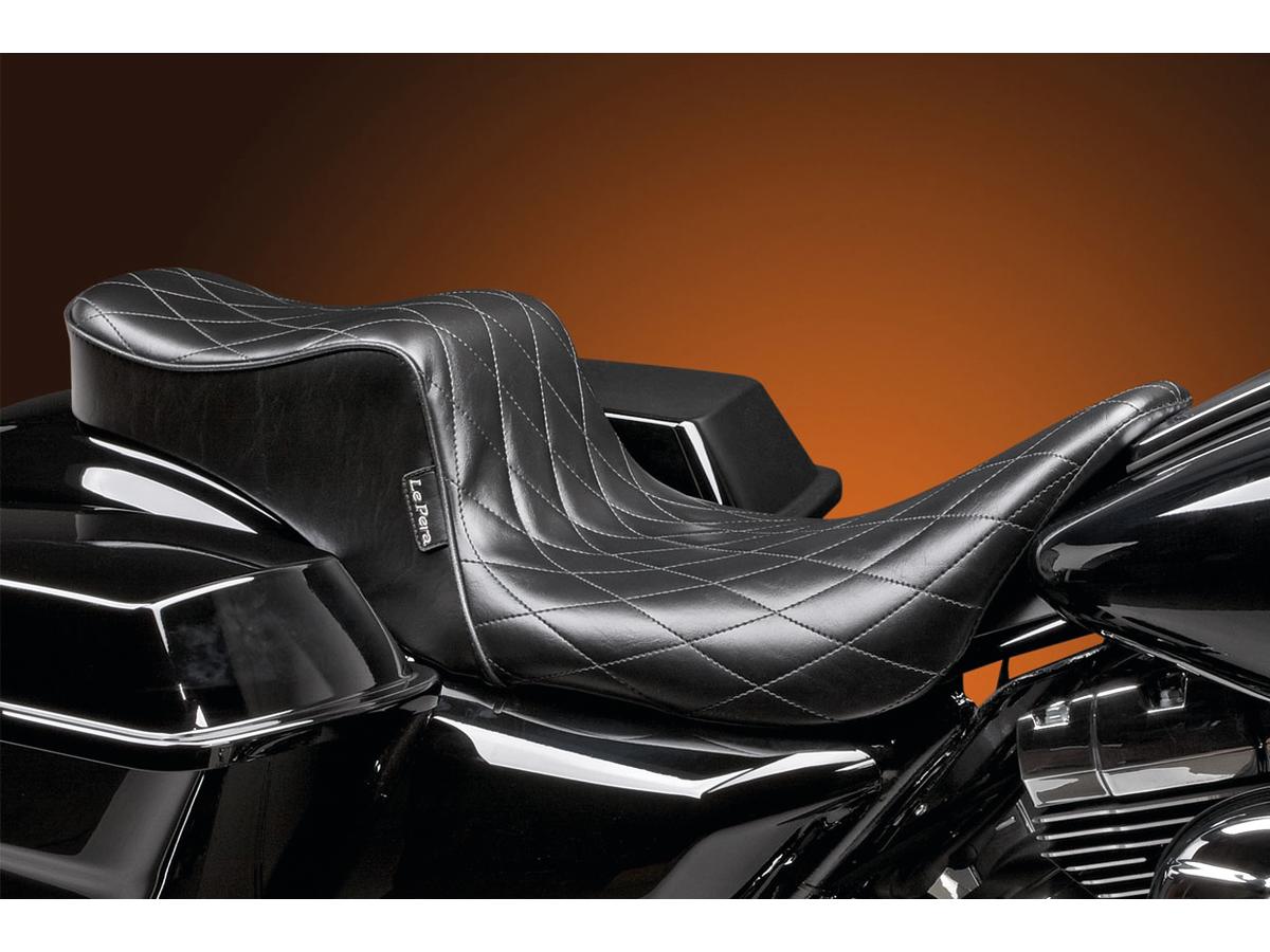 Le Pera Cherokee Seat Diamond Stitch Black Vinyl Le Pera Default Title