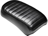Le Pera Bare Bones Pillion Pad Pleated Stitch Black Vinyl Le Pera Default Title