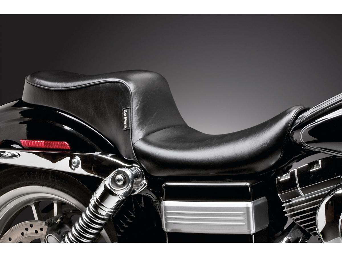 Le Pera Cherokee Seat Smooth Black Vinyl Le Pera Default Title