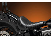 Le Pera Bare Bones Solo Seat Pleated Stitch Black Vinyl Le Pera Default Title