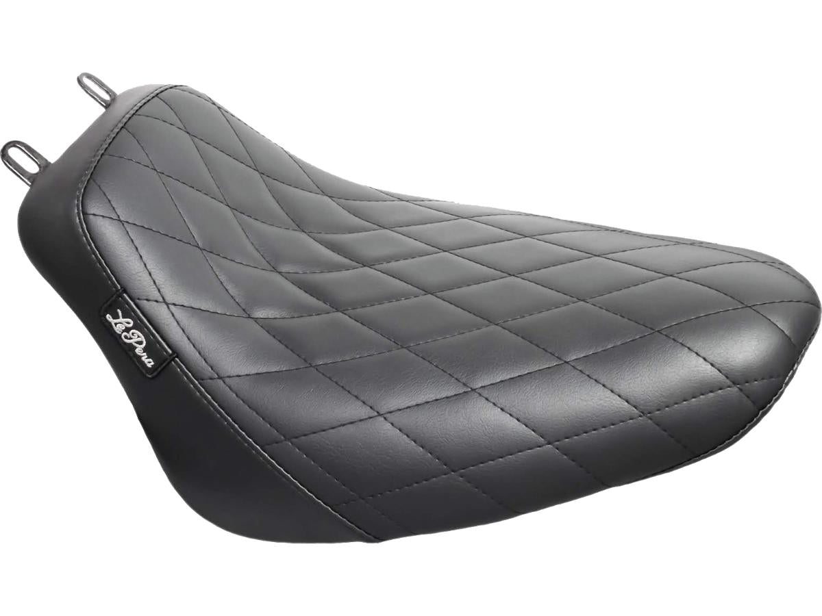 Le Pera Bare Bones Solo Seat Diamond Stitch Black Vinyl Le Pera Default Title