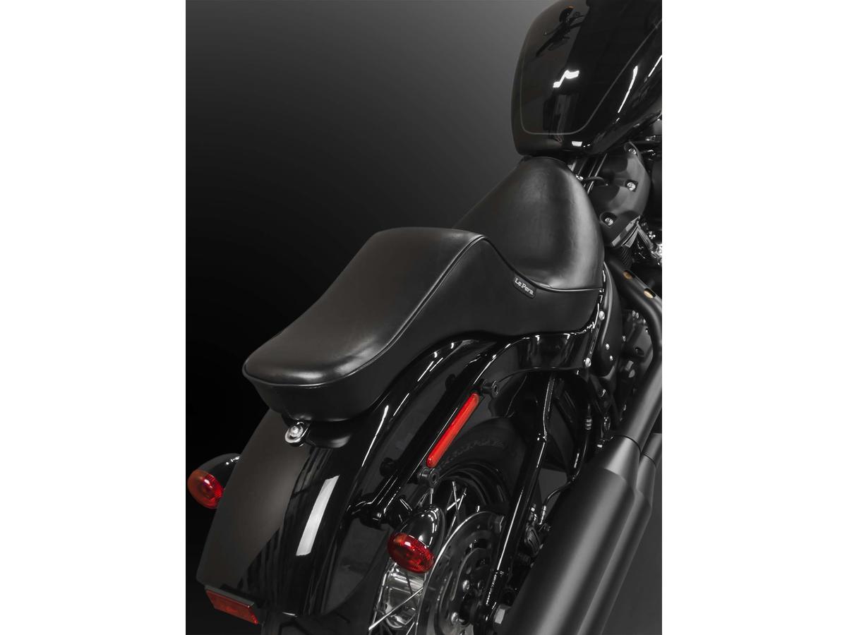 Le Pera Cherokee Seat Smooth Black Vinyl Le Pera