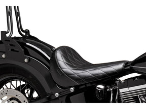 Le Pera Bare Bones Solo Seat Diamond Stitch Black Vinyl Le Pera Default Title