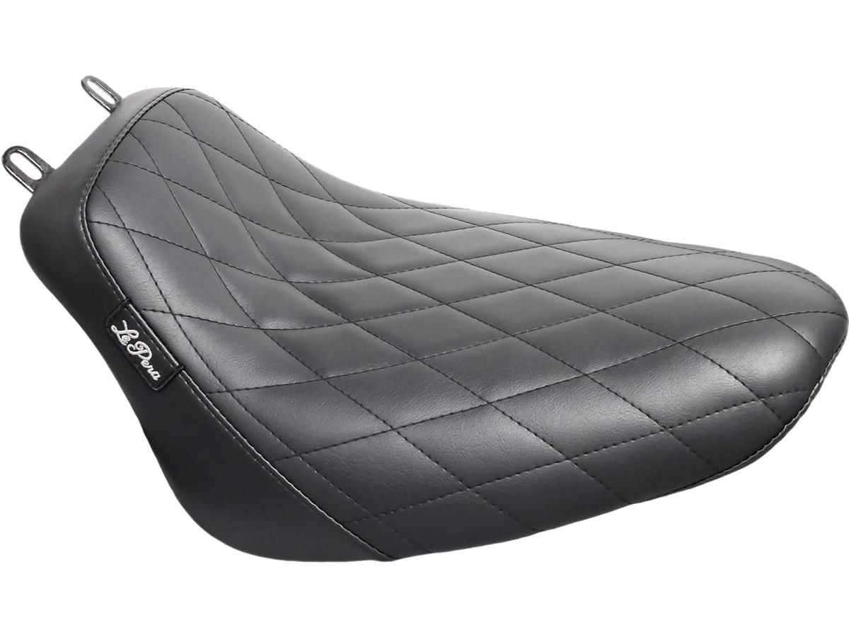 Le Pera Bare Bones Solo Seat Diamond Stitch Black Vinyl Le Pera Default Title