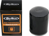 Rev Tech High Performance Oil Filter With Magnet For Milwaukee Eight Engine Black Rev Tech Default Title
