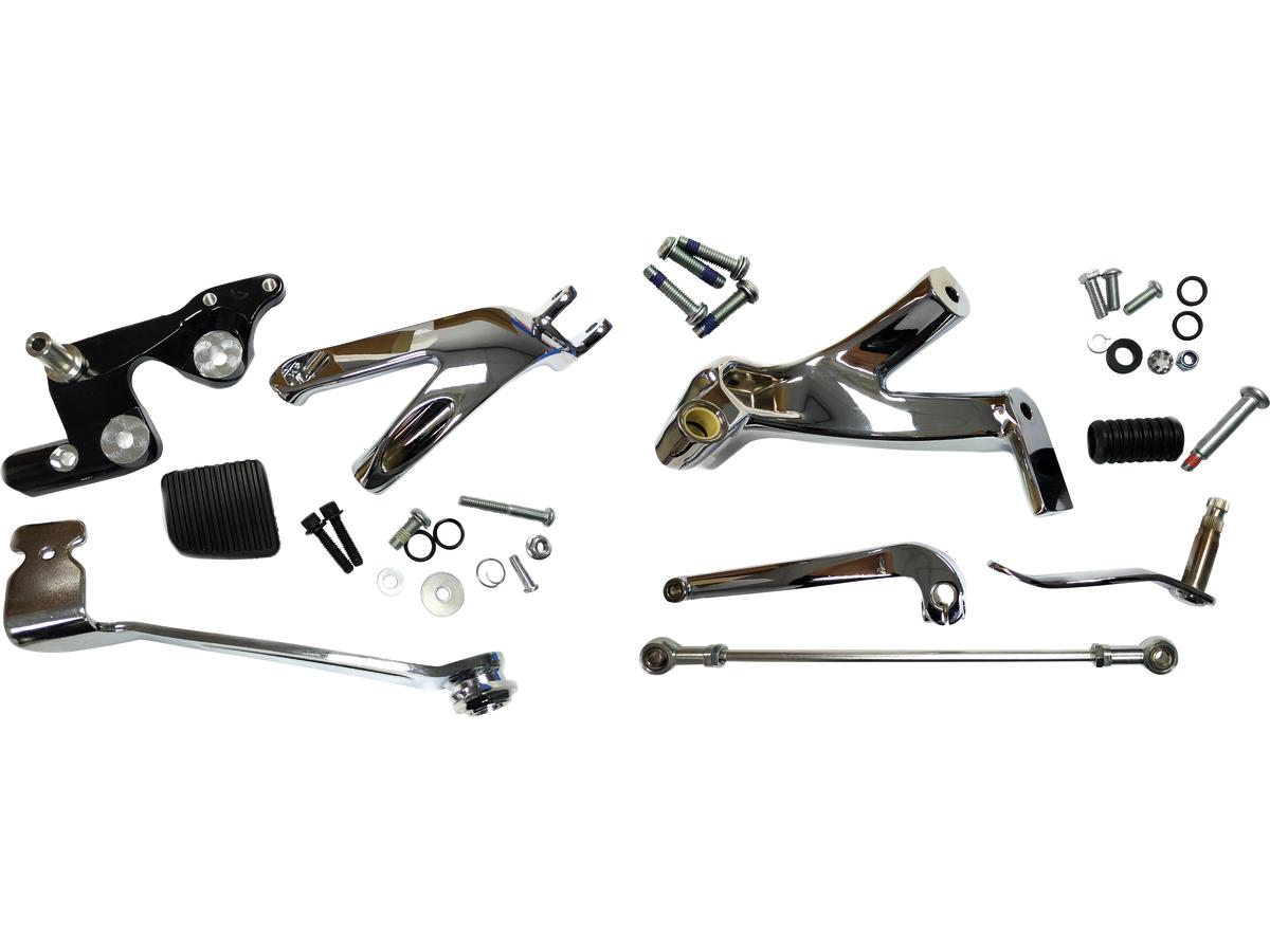 Cce Mid Control To Forward Control Conversion Kit For Softail Milwaukee Eight Chrome Cce Default Title
