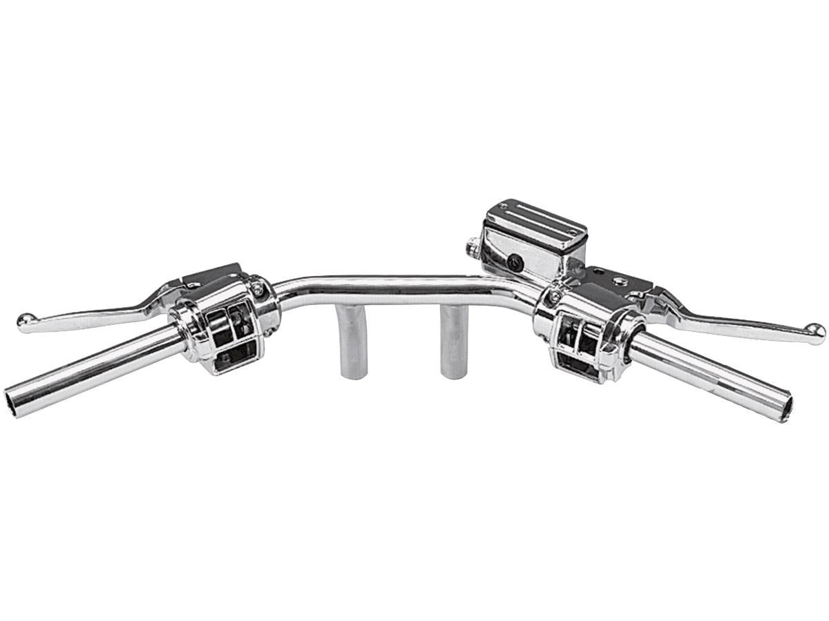 Cce 82 95 Early Style Handle Bar Control Kit Chrome 5/8" Single Disc Cce Default Title