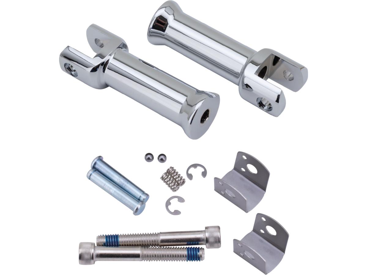 Cce Passenger Foot Peg Mount Kit For Fl, Fx Softail 18 Up Chrome Cce Default Title