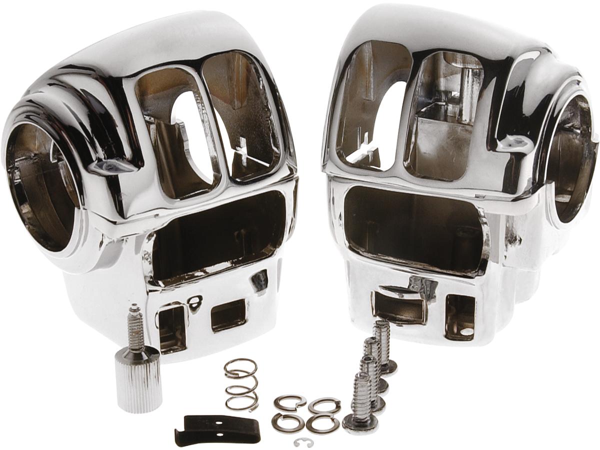 Cce Touring Switch Housing Kit For Radio And Cruise Control Models Black Powder Coated Cce Default Title