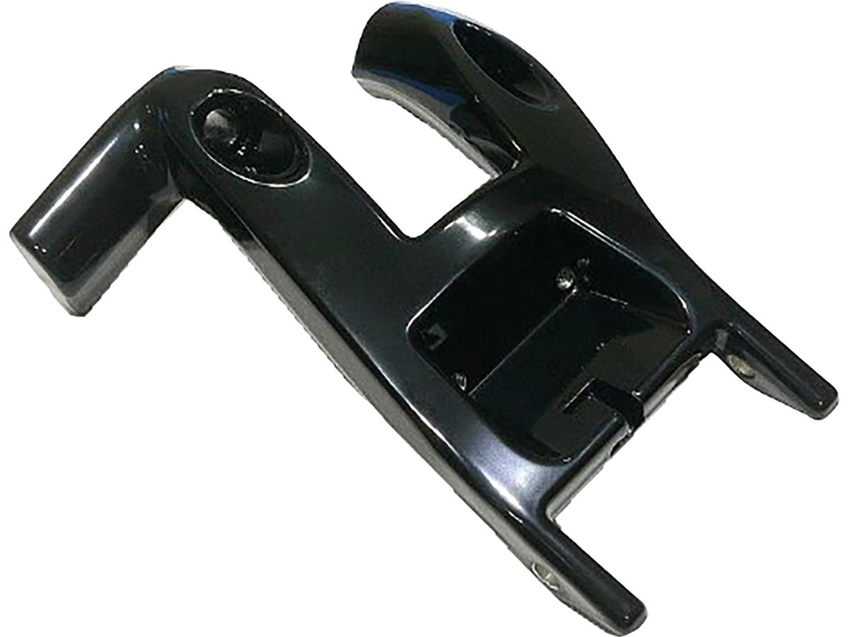 Cce Floorboard Mounting Bracket For Fl Softail 18 Up Left Side Bracket, Forged Aluminum Black Cce Default Title