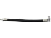 Ultima Black Pvc Coated Stainless Braided Fuel Line Black Ultima Default Title