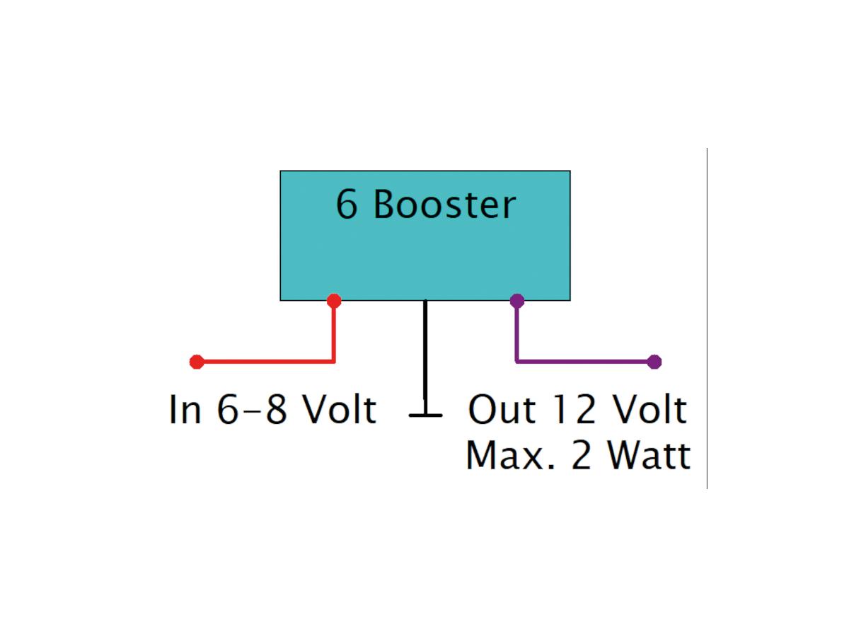 Axel Joost Elektronik 6 Booster 6 V To 12 V Converter Axel Joost Elektronik