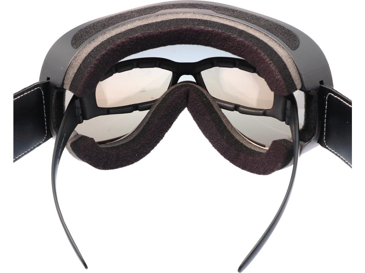 Pi Wear Arizona Goggle Orange Frame/Brown Strap Pi Wear