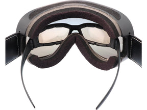 Pi Wear Arizona Goggle Orange Frame/Brown Strap Pi Wear