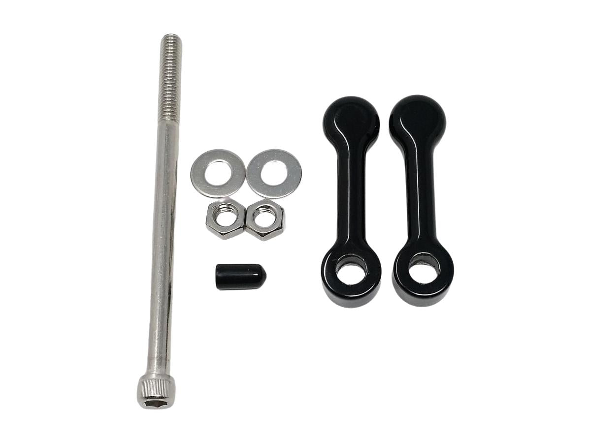 Dk Custom Products Billet Aluminum Tank Lift Kit 1,5" Lift For Sportster Black Powder Coated Dk Custom Products Default Title