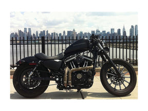 Dk Custom Products Billet Aluminum Tank Lift Kit 1,5" Lift For Sportster Black Powder Coated Dk Custom Products