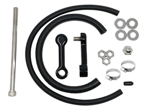 Dk Custom Products Billet Aluminum Tank Lift Kit 2,5" Lift For Dyna Black Powder Coated Dk Custom Products Default Title
