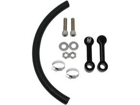 Dk Custom Products Billet Aluminum Tank Lift Kit 1,5" Lift For Softail Black Powder Coated Dk Custom Default Title