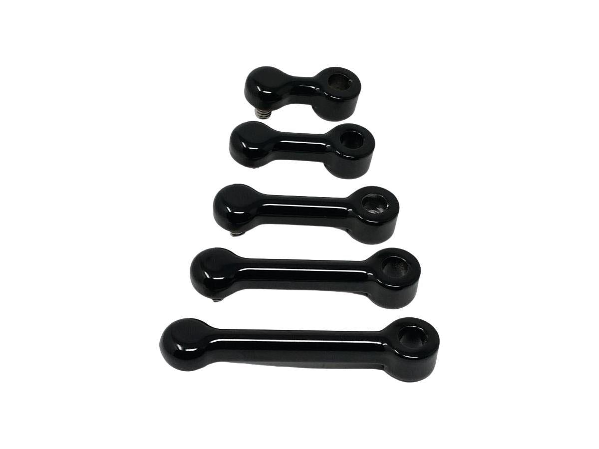 Dk Custom Products Billet Aluminum Tank Lift Kit 2" Lift For Softail Black Powder Coated Dk Custom