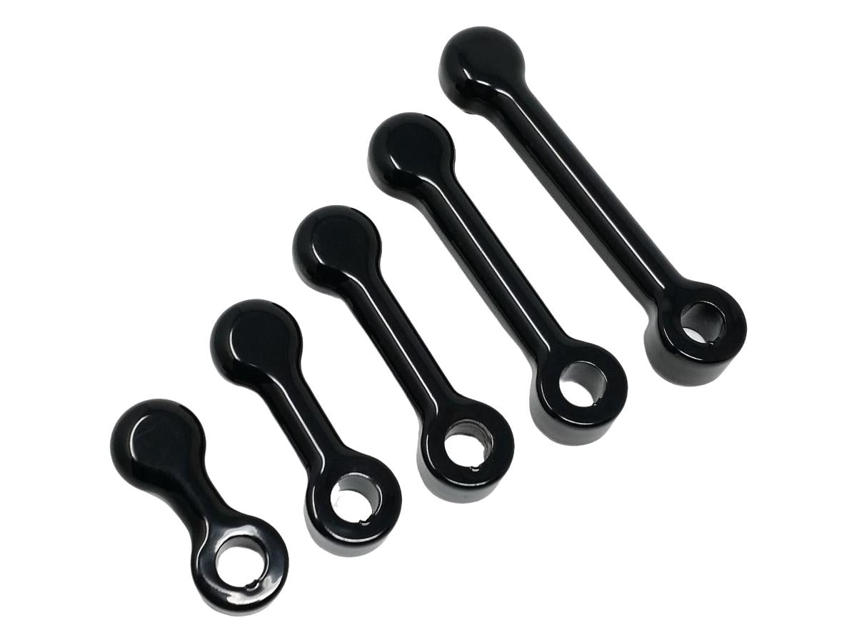 Dk Custom Products Billet Aluminum Tank Lift Kit 2" Lift For Touring Black Powder Coated Dk Custom
