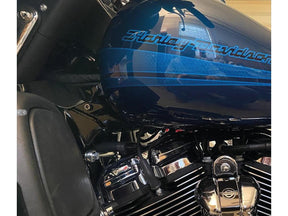 Dk Custom Products Billet Aluminum Tank Lift Kit 2,5" Lift For Touring Black Powder Coated Dk Custom