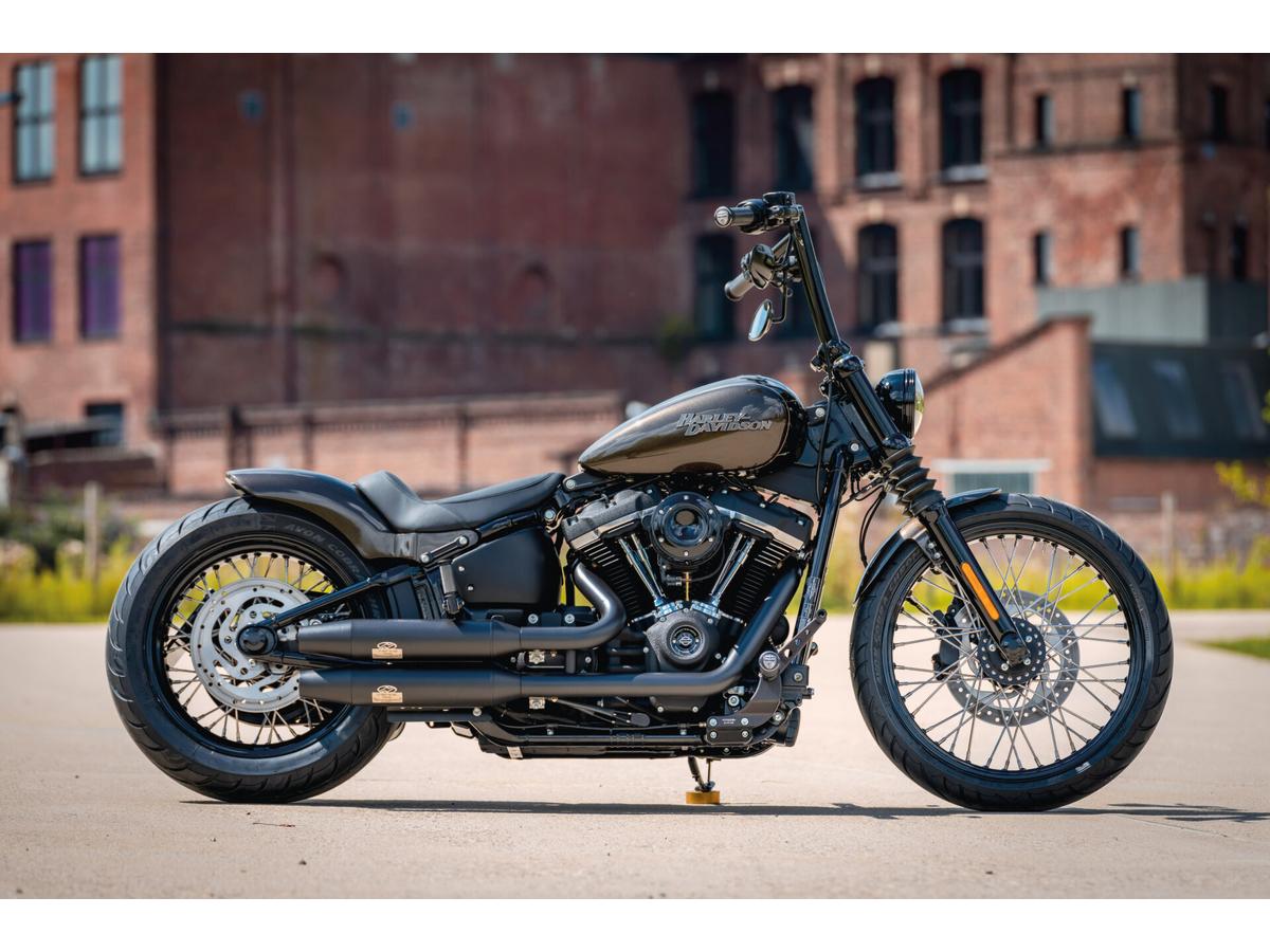 Thunderbike Genuine Leather Solo Seat For Thunderbike Steel Fender 200/18" And Oe Tank (Narrow Frame Models) Black Thunderbike