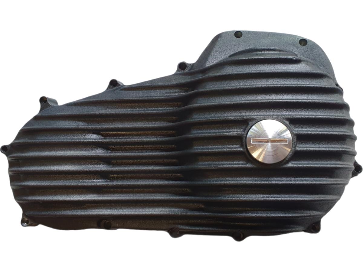 Emd Ribbed Primary Cover For Touring Models Black Emd Default Title
