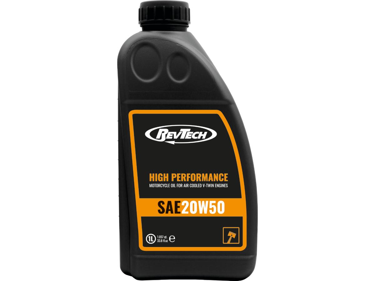 Rev Tech High Performance Motorcycle Engine Oil Sae 20 W50 12 X 1 Liter (1.057 Qt.) Rev Tech Default Title