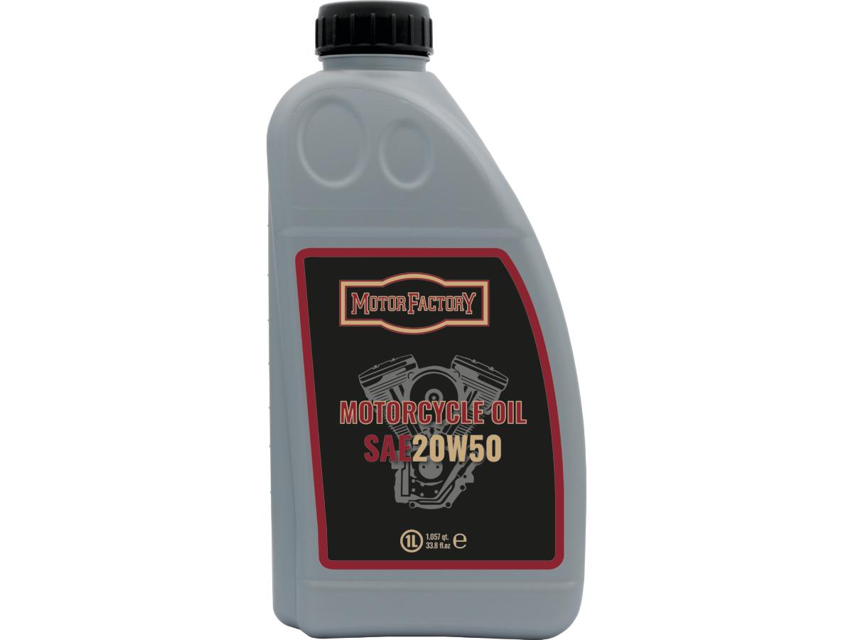 Motor Factory Motorcycle Engine Oil Sae 20 W50 12 X 1 Liter (1.057 Qt.) Motor Factory Default Title
