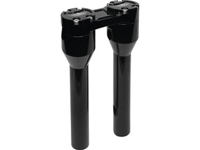 Heinz Bikes 8" Clubstyle Straight Risers With Black Clamp Black 1" Heinz Bikes Default Title