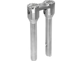 Heinz Bikes 12" Clubstyle Straight Risers With Silver Clamp Silver 1" Heinz Bikes Default Title