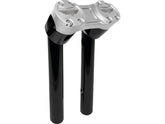 Heinz Bikes 8" Clubstyle Pullback Risers With Silver Clamp Black 1" Heinz Bikes Default Title
