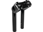 Heinz Bikes 6" Clubstyle Pullback Risers With Black Clamp Black 1 1/4" Heinz Bikes Default Title
